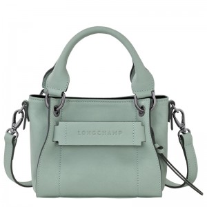 Bolsas Mini Longchamp 3D XS Handbag Feminino Vervain | LC-YFAQ9600