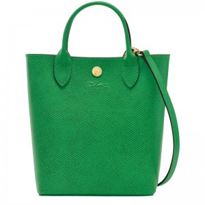Bolsas Mini Longchamp Épure XS Tote bag Feminino Verdes | LC-IRMK6252