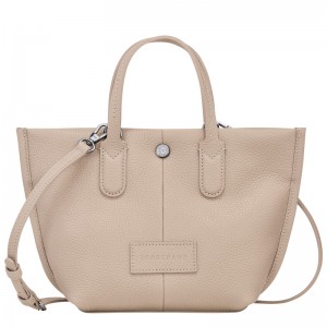 Bolsas Mini Longchamp Essential XS Handbag Feminino Clay | LC-TNYY1266