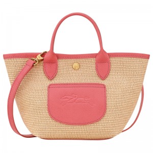 Bolsas Mini Longchamp Le Pliage Collection XS Basket bag Feminino Blush | LC-FFBI4408