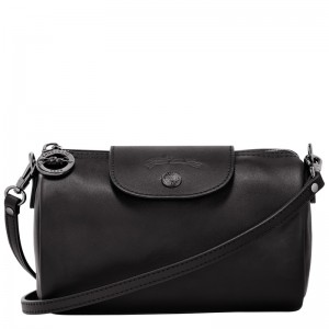 Bolsas Mini Longchamp Le Pliage Xtra XS Crossbody bag Feminino Pretas | LC-DWYR7982