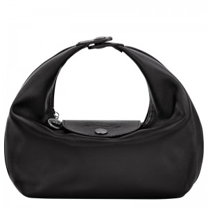 Bolsas Mini Longchamp Le Pliage Xtra XS Handbag Feminino Pretas | LC-IAQL0753