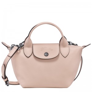 Bolsas Mini Longchamp Le Pliage Xtra XS Handbag Feminino Nude | LC-SBUZ3588