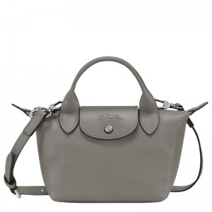 Bolsas Mini Longchamp Le Pliage Xtra XS Handbag Feminino Turtledove | LC-RIRP0158