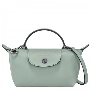 Bolsas Mini Longchamp Le Pliage Xtra XS Pouch Feminino Vervain | LC-GCZY7533