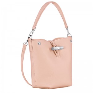 Bolsas Mini Longchamp Le Roseau XS Bucket bag Feminino Ballerina | LC-HAXI2138