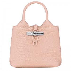 Bolsas Mini Longchamp Le Roseau XS Handbag Feminino Ballerina | LC-JQXB4438