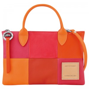 Bolsas Mini Longchamp Re-play XS Handbag Feminino Carrot | LC-BVSA5761
