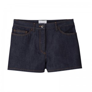 Calças Longchamp Shorts Feminino Azuis | LC-JDLO2663