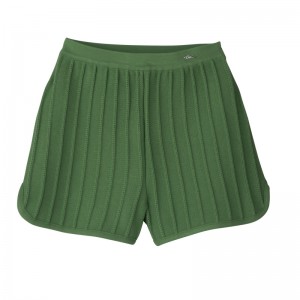 Calças Longchamp Shorts Feminino Thyme | LC-NQPD8861