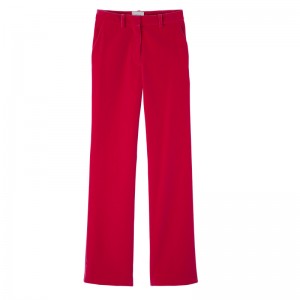 Calças Longchamp Trousers Feminino Rosa | LC-TKYV9554