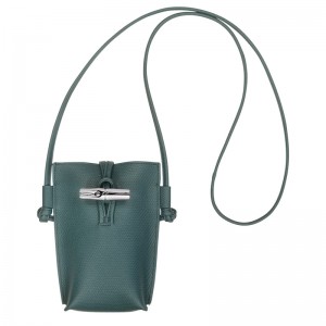 Capa Longchamp Le Roseau Phone case Feminino Cedar | LC-FBAG9122