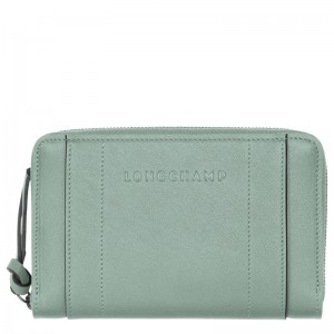 Carteiras Longchamp 3D Wallet Feminino Vervain | LC-TIVU2763