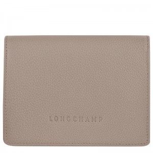 Carteiras Longchamp Le Foulonné Wallet Feminino Turtledove | LC-DWZW0463