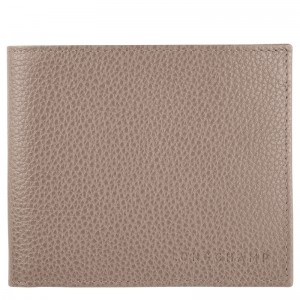 Carteiras Longchamp Le Foulonné Wallet Feminino Turtledove | LC-TPQQ3900