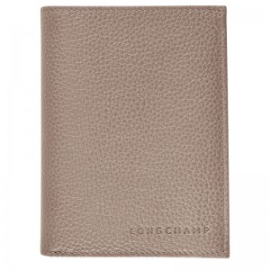 Carteiras Longchamp Le Foulonné Wallet Feminino Turtledove | LC-IWRC9309