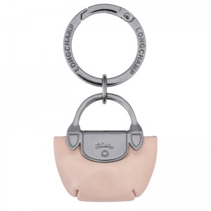 Chaveiro Longchamp Le Pliage Xtra Key ring Feminino Nude | LC-JMHY3429