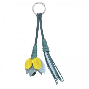 Chaveiro Longchamp Re-Play Porte-clés Keyring Feminino Eucalyptus | LC-RFEP2073