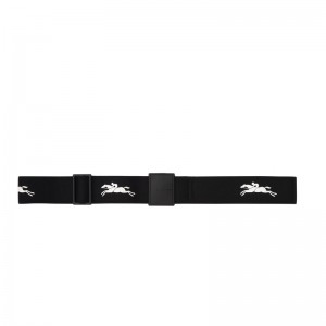 Cintos Longchamp Ladies' belt Feminino Pretas | LC-KVQL8704