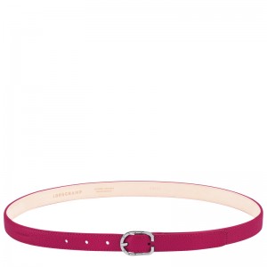 Cintos Longchamp Le Foulonné Ladies' belt Feminino Beetroot | LC-DUTF1168