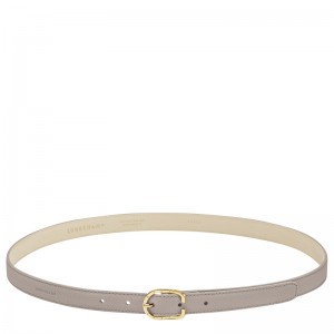 Cintos Longchamp Le Foulonné Ladies' belt Feminino Turtledove | LC-SYAY9508
