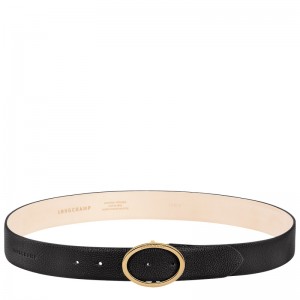 Cintos Longchamp Le Foulonné Ladies' belt Feminino Pretas | LC-QAGA2060