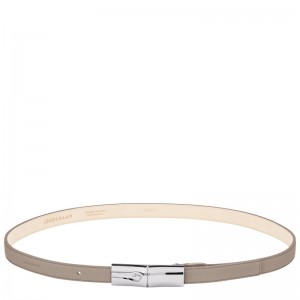 Cintos Longchamp Le Roseau Ladies' belt Feminino Clay | LC-SNIJ4344