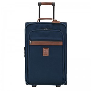 Malas De Viagem Longchamp Boxford M Carry-on Masculino Azuis | LC-LNHS4260