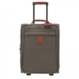 Malas De Viagem Longchamp Boxford S Carry-on Feminino Marrom | LC-FBDH0201