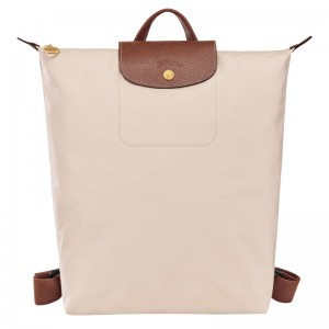 Mochilas Longchamp Le Pliage Original M Backpack Masculino Paper | LC-UFVG5718