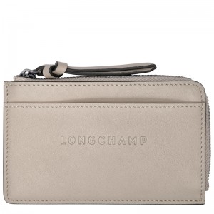 Porta Cartão Longchamp 3D Card holder Feminino Clay | LC-LPTU5296