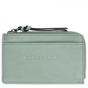 Porta Cartão Longchamp 3D Card holder Feminino Vervain | LC-MJHX4720