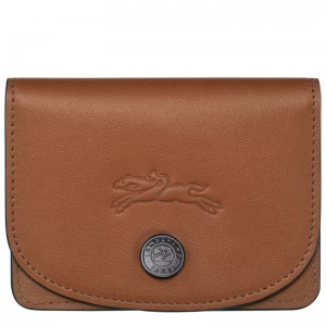 Porta Cartão Longchamp Le Pliage Xtra Card holder Masculino Cognac | LC-YSDR1008