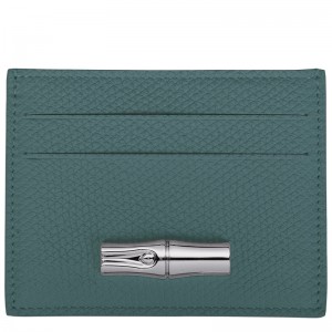 Porta Cartão Longchamp Le Roseau Card holder Feminino Cedar | LC-GKKN9691