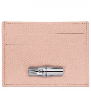 Porta Cartão Longchamp Le Roseau Card holder Feminino Ballerina | LC-XIEB3758
