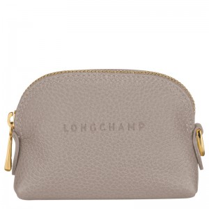 Porta Moedas Longchamp Le Foulonné Coin purse Feminino Turtledove | LC-EGIW2028