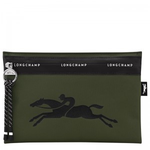 Pouches Longchamp Le Pliage Energy Pouch Feminino Caqui | LC-OLRP1004