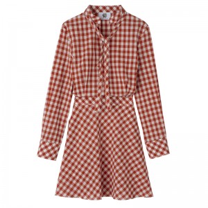 Vestido Longchamp Dress Feminino Bark | LC-VSDG0782