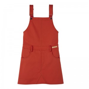 Vestido Longchamp Dress Feminino Tomato | LC-RFYE3639