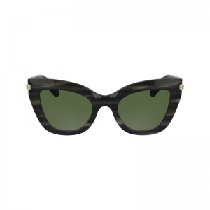 Óculos de Sol Longchamp Sunglasses Feminino Cinzentas | LC-GVGM8150