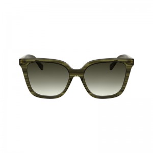 Óculos de Sol Longchamp Sunglasses Feminino Verdes | LC-ENWC0942