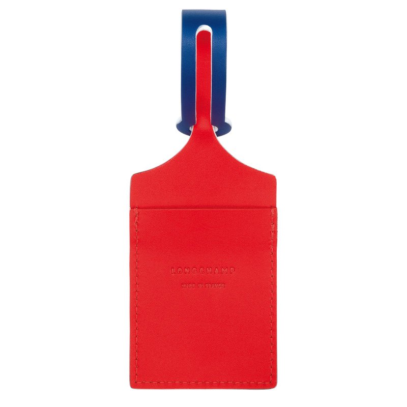 Acessorios Longchamp LGP Travel Luggage tag Feminino Red/Navy | LC-NCCU4913