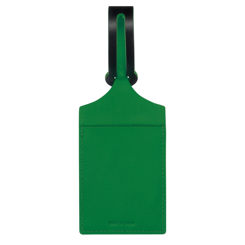 Acessorios Longchamp LGP Travel Luggage tag Masculino Black/Green | LC-QUVQ5780