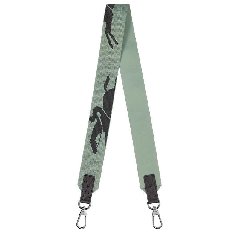 Alça De Bolsa Longchamp 3D Shoulder strap Masculino Vervain | LC-IECC3091