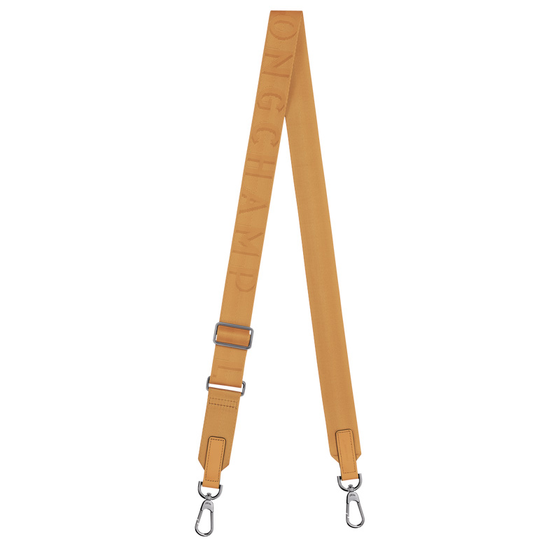 Alça De Bolsa Longchamp Le Pliage Xtra Shoulder strap Masculino Honey | LC-EXDU5003