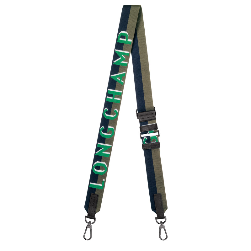 Alça De Bolsa Longchamp Shadow Shoulder strap Feminino Verdes | LC-XWUL9925