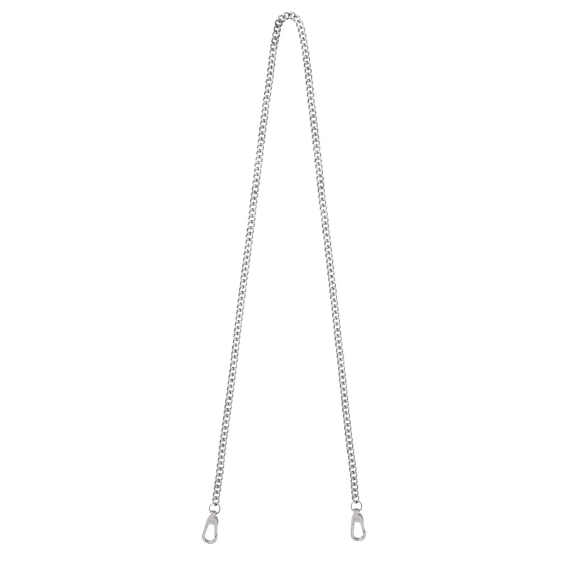 Alça De Bolsa Longchamp chaîne Shoulder strap Feminino Prateadas | LC-IODE5681
