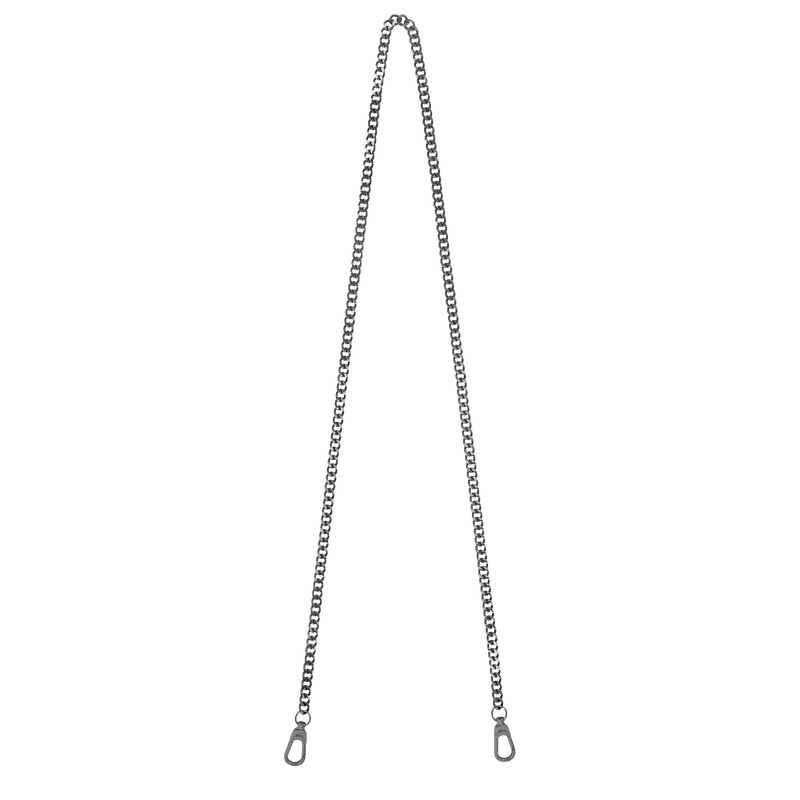 Alça De Bolsa Longchamp chaîne Shoulder strap Feminino Pretas Metal | LC-KUXK2874