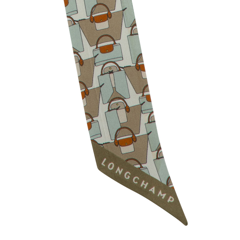 Bandolete Longchamp Origami Le Pliage Headband Feminino Vervain | LC-GVUS9565