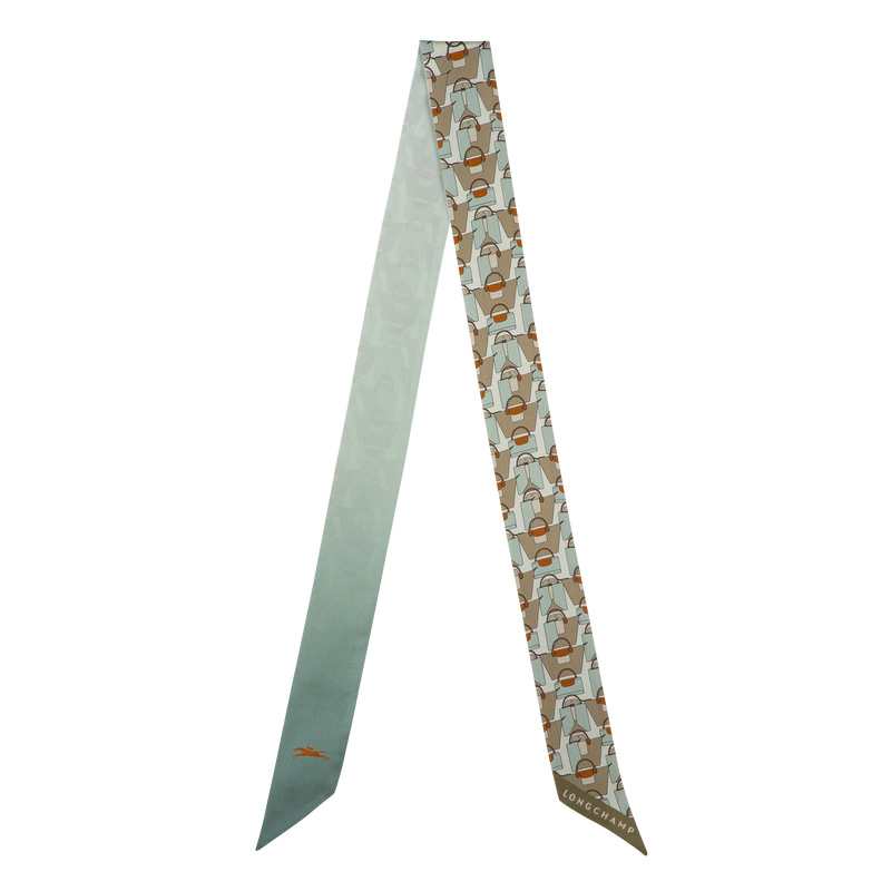 Bandolete Longchamp Origami Le Pliage Headband Feminino Vervain | LC-GVUS9565